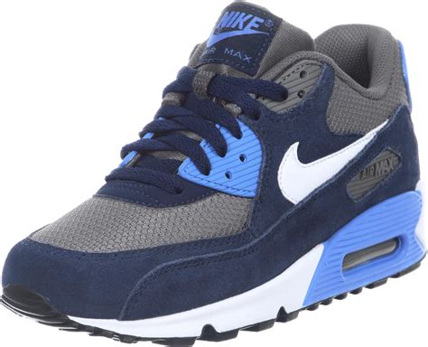 nike air max 90 youth gs schuhe grau blau|Air Max 90 kids shoes.